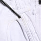 White Cotton Straight Fit Men Denim Trouser Jeans