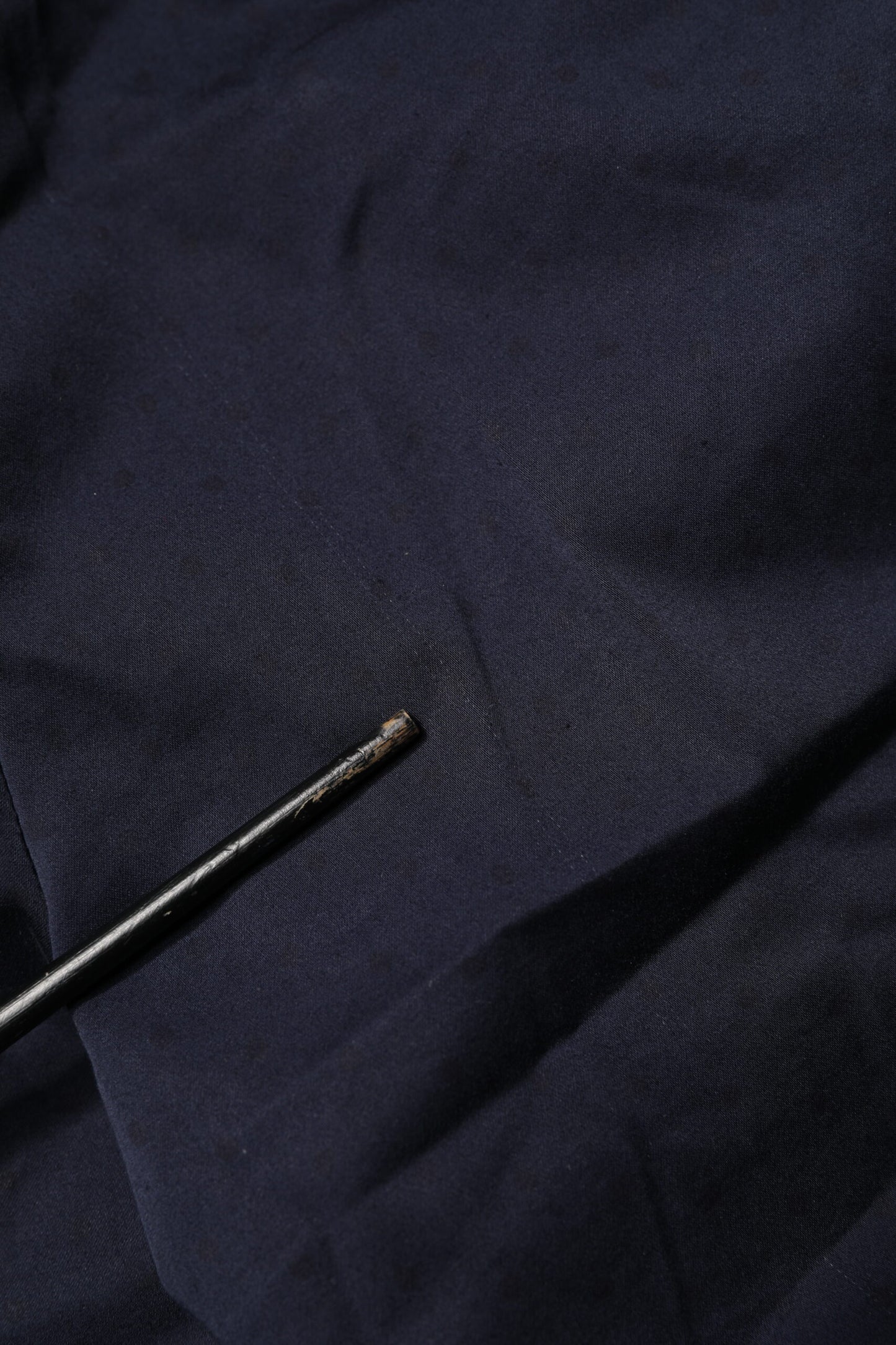 Navy Blue Skinny Chino Mid Waist Men Pants