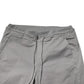 Light Gray Cotton Mid Waist Skinny Men Jogger Trouser Pants