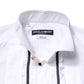 White GOLD Long Sleeves Formal Dress Shirt