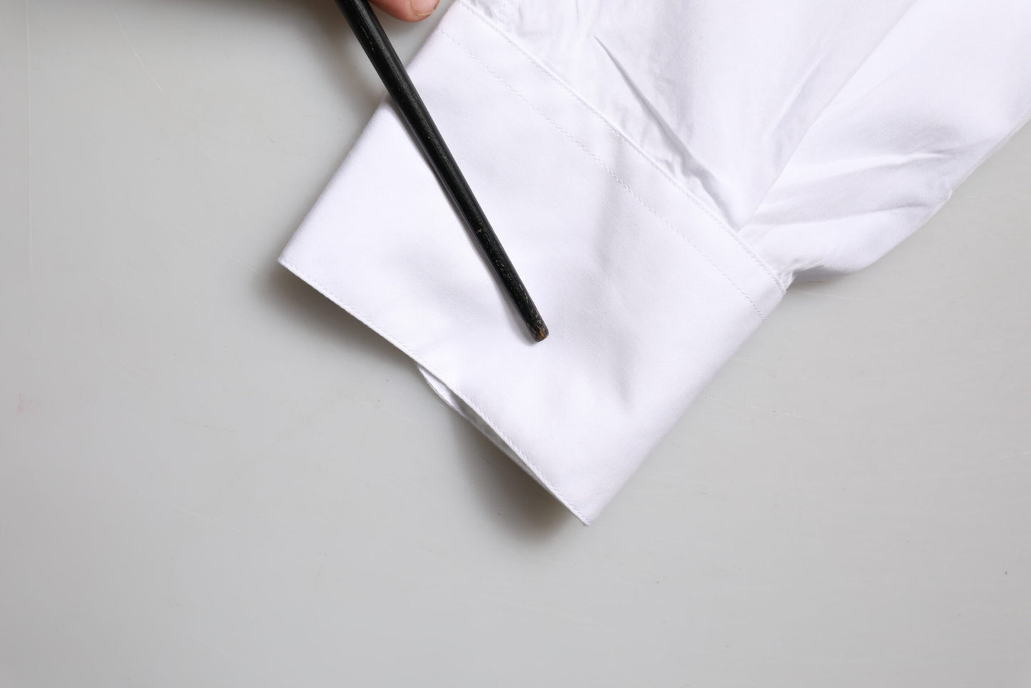 White GOLD Long Sleeves Formal Dress Shirt