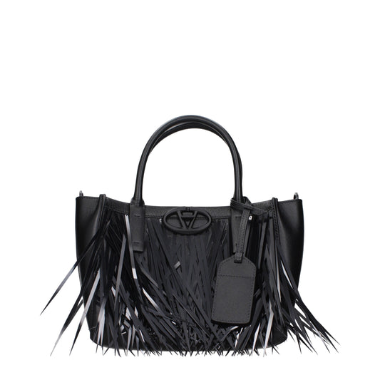 Black Leather Handbag