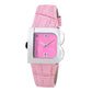 Multicolor Leather Dress Watch