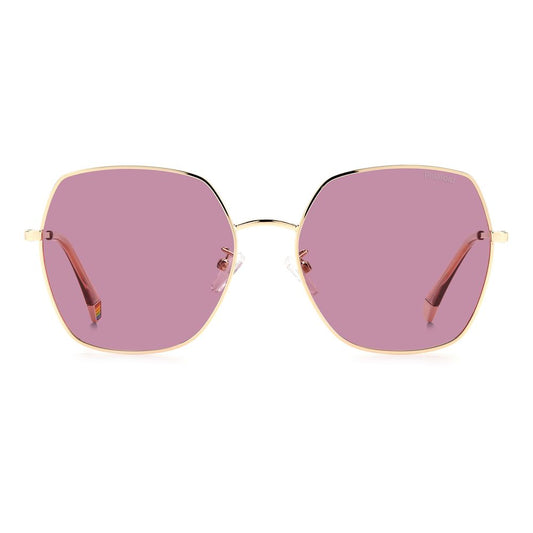 Rose Gold Stainless Steel Sunglasses