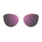 Bicolor Stainless Steel Sunglasses