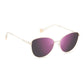 Bicolor Stainless Steel Sunglasses