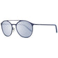 Blue Metal Sunglasses