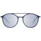 Blue Metal Sunglasses