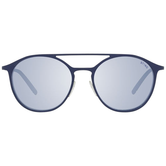 Blue Metal Sunglasses