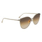 Gold Metal Sunglasses