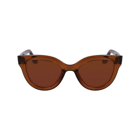 Brown Injected Sunglasses