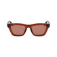 Brown Injected Sunglasses