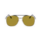 Gray Metal Sunglasses