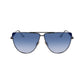 Blue Metal Sunglasses