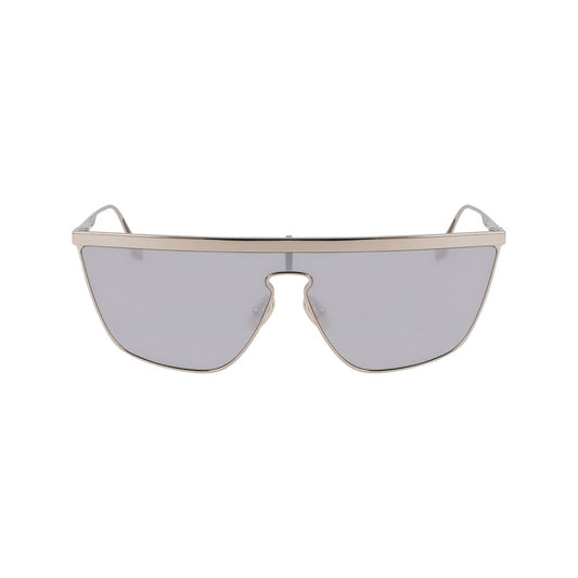 Gray Metal Sunglasses