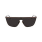 Gray Metal Sunglasses