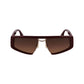 Red Metal Sunglasses