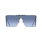 Gray Metal Sunglasses
