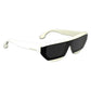 White Acetate Sunglasses