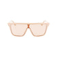 Beige Acetate Sunglasses