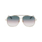 Gold Metal Sunglasses
