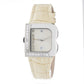 Beige Stainless Steel Dress Watch