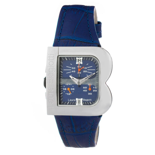 Multicolor Leather Dress Watch