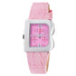 Multicolor Leather Dress Watch