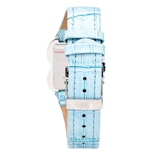 Blue Leather Dress Watch