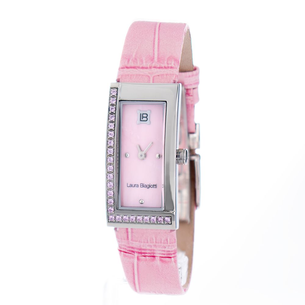 Multicolor Leather Dress Watch
