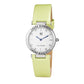 Bicolor Leather Dress Watch