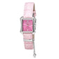 Multicolor Leather Dress Watch