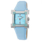 Blue Leather Dress Watch