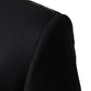 Black Wool Single Breasted 3 Piece Men Suit