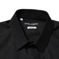 Black GOLD Cotton Men Dress Formal Shirt