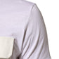 White Cotton Pocket Short Sleeves T-shirt