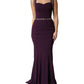 Violet Embellished Sheath Mermaid Gown Dress
