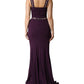 Violet Embellished Sheath Mermaid Gown Dress