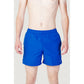 Blue Polyester Swim Shorts