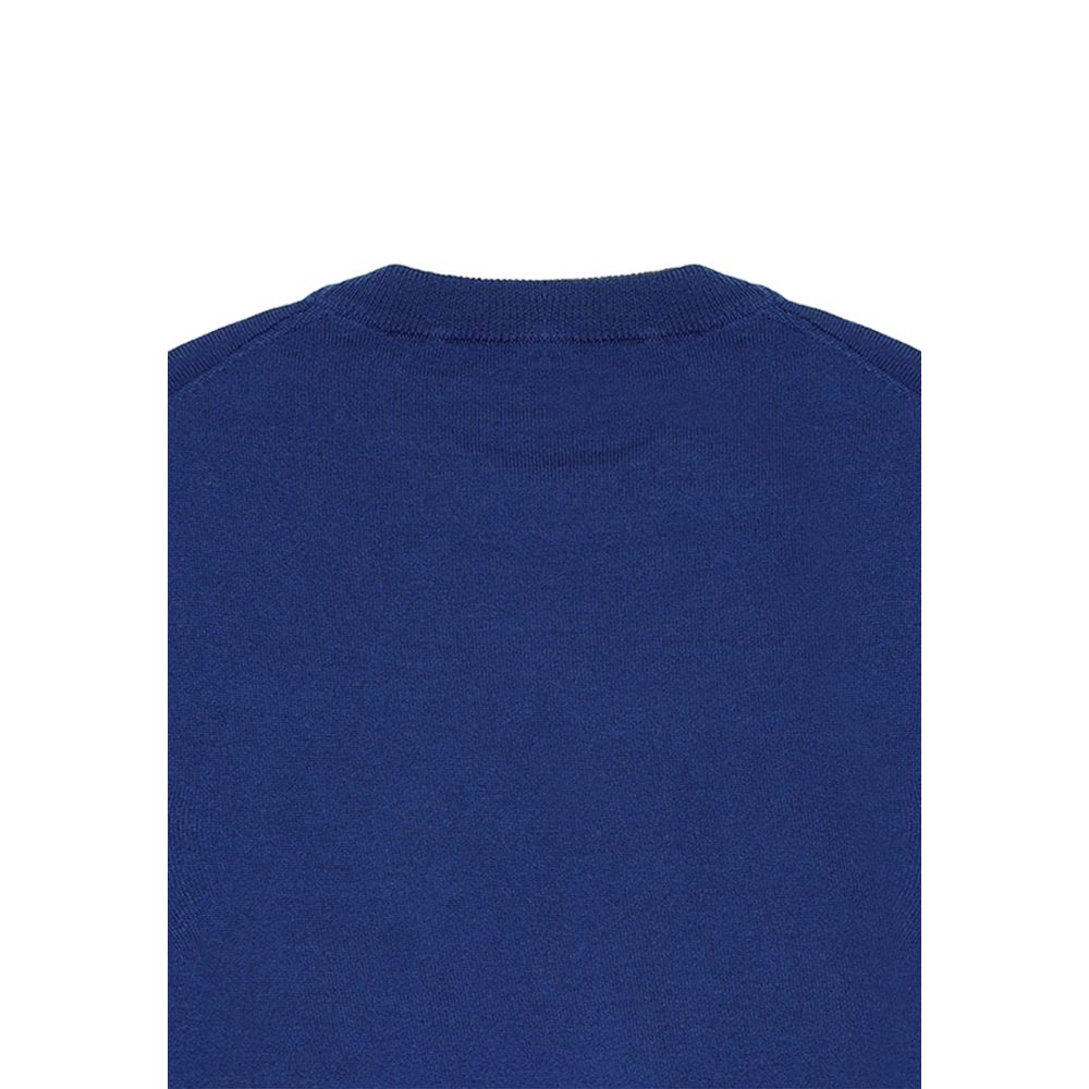 Blue Wool Sweatshirt