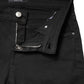 Black Cotton Stretch Skinny Denim Jeans