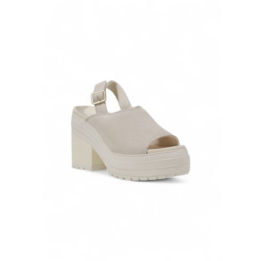 Bicolor Suede Leather High Heel Pumps