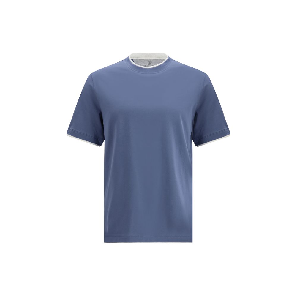 Blue Cotton T-Shirt