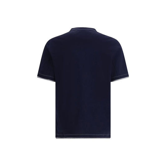 Blue Cotton T-Shirt
