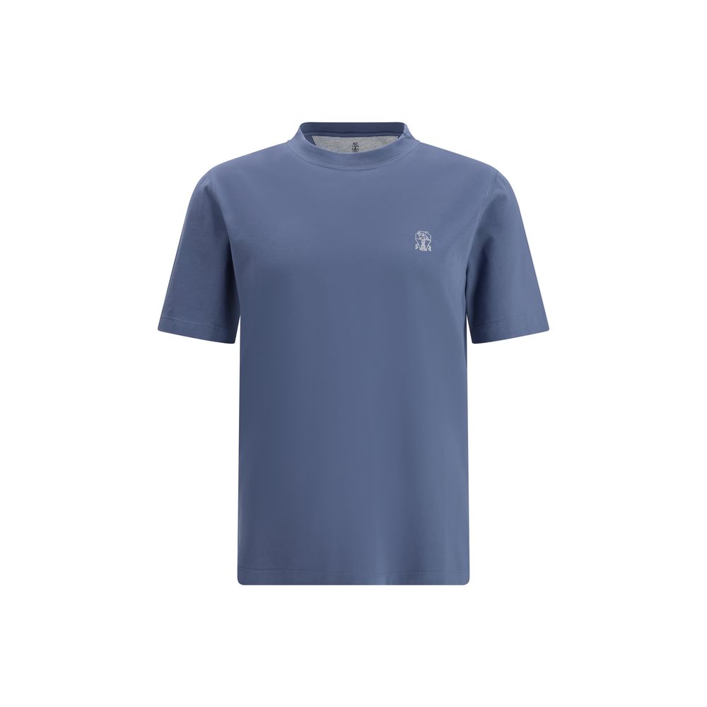 Blue Cotton T-Shirt