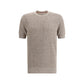 Beige Linen T-Shirt