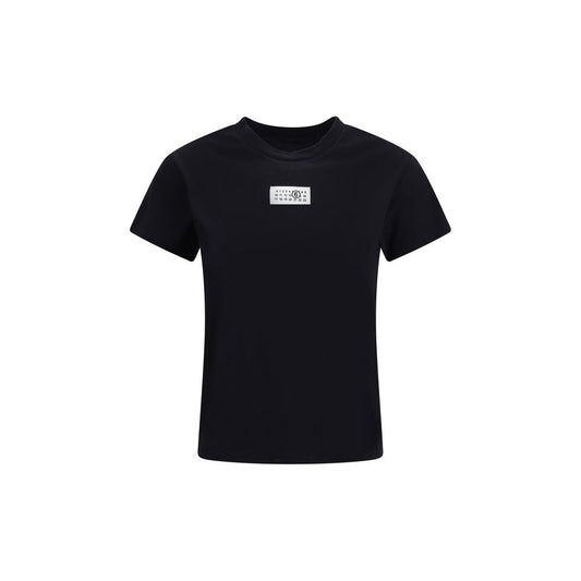 Black Cotton T-Shirt
