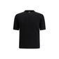 Black Cotton T-Shirt
