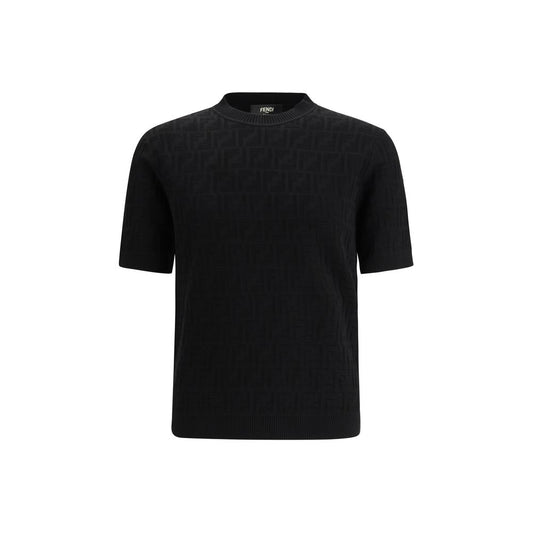 Black Cotton T-Shirt