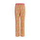 Multicolor Polyester Pants